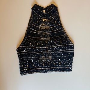 Beaded Formal Top Medium